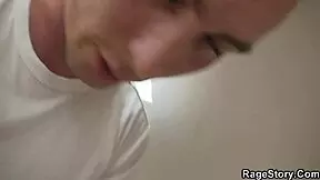 Angry sex with young blonde wife