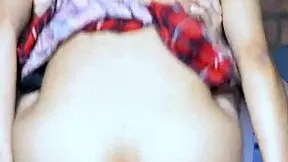 Petite aunt invites nephew to explore tight spots for explosive orgasm 😈