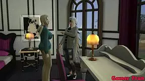 Naruto cap 1 el sabio pervertido lo sigue haciendo sedujo a sunade y por fin se la pudo follar como el quería termina dentro de ella