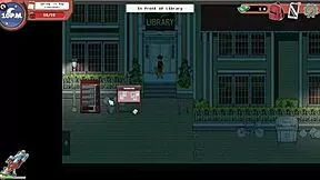 Flashing My Cock to Nerdy Girl in Public Library!