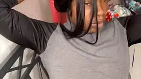 Damn, stepmother takes 11 inches of BBC for her birthday! Loud screams!