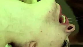 inked teen 18+ pussyfucked after masturbating