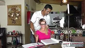 Blonde Latina Teen 18+ Carol Castro Sucks Tony Tigrão in Wild Interracial Scene