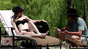 Deepthroating Stepdaughter Banged in Cowgirl Ride