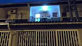young bride caught having sex with lover on balcony, video leaked