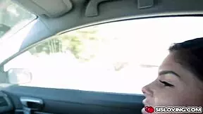 Katya Rodriguez Gives Intense Blowjob on Black Friday