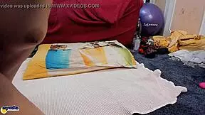 I watch as the teen with big butt masturbates in front of the cam, feeling so excited and stuff