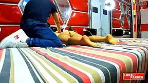 Perla Rica masturbated from ass-up view