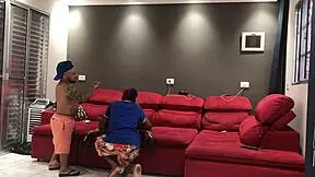 My friend records me eating the tasty young girl