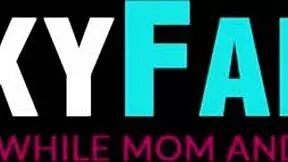 teen stepsister gets creampied after riding dick pov