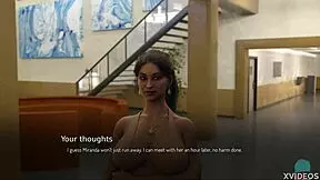 College Bound Tease Gets Monster Cock Assfucking in POV Bound Play