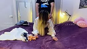 Step sibling babe stripped and forced into hardcore sex by her blackmailer