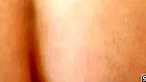 a perfect teen rides hard while fighting for attention in a taboo threesome