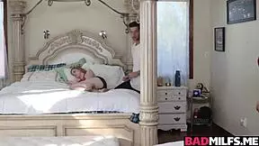 Cutie Hot Blondie Babe Allura Jensen Craves Huge Cock In Intense Group Threesome