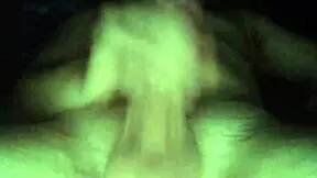 guy stroking big cock for cumshot