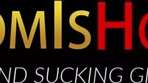 Blonde milf teaches stepdaughter sucking skills in lingerie