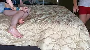 Scarlett Johnson and John fuck me passionately in this video.