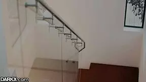 petite blonde, surprise your ebony bf in the bath?