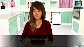 sunshine love wakes up to a blonde milf DOGGYSTYLE FUCKING, CUMSHOT ORGASM BENT OVER IN ROLEPLAY