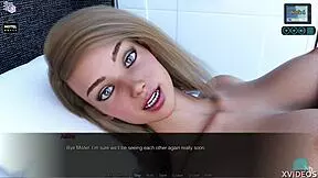 sunshine love wakes up to a blonde milf DOGGYSTYLE FUCKING, CUMSHOT ORGASM BENT OVER IN ROLEPLAY