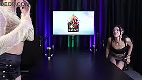 My wild time with Angolans, Debora Andrade sheer red