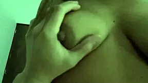 Close-up of teen eating cock