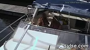 Public train romp in Europe