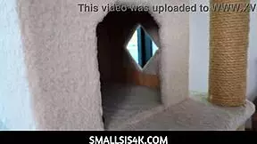 Blonde teen stepsister rides big dick pov intensely