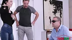 Bambi Black rides and gets doggystyled as stepsister.