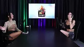 Debora Andrade Uncomfortable In Sheer Red Lingerie Submissive Fetish