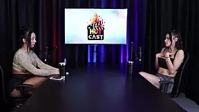 Debora Andrade Uncomfortable In Sheer Red Lingerie Submissive Fetish