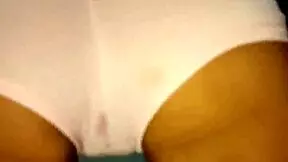 Hey, that brunette in twerk class got her panties wet, real amateur style