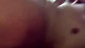 Teen Nikki Bliss blows neighbor and gets fingered to uncontrollable orgasm.