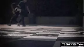 TeenFidelity's Alexa Raye, the bad girl, gets roughly handcuffed for a deep creampie. Watch her take it all!