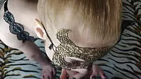 deep wet blowjob from hot blonde