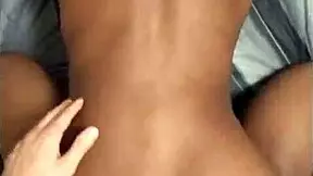 White guy fucks black tinder girl doggystyle 💦