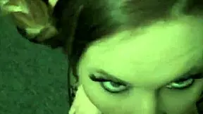 Astrid star teases jack blaque with behind-the-scenes blowjob