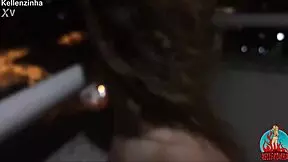 Teen Naked On The Super Moon Of São Paulo