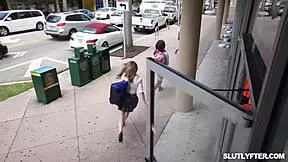 the security officer is fucking the vlogger raven rights at work