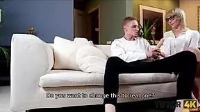 Tutor4k Man Talks Local Whore And Teacher Into Sex.