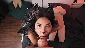 stepsister made me cum with her hot pov amateur body