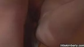 I fuck little Kimberly's tight pussy after her blowjob