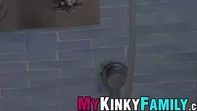 Busty Latina Teen Blows Stepbro Before Riding Big Cock Hard