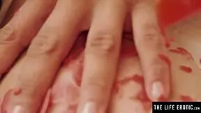 she eats her girlfriend's pussy so voraciously