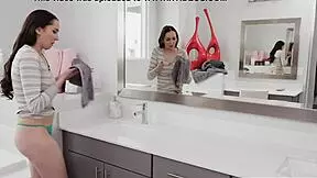 busty babe wakes bf for rough anal doggystyle