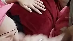 Milf jumps on a big dick with small tits 😍