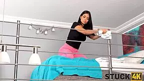 Watch This Beauty Get Restrained And Fucked Hard!