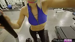 petite kenzie reeves gets pussy stretched in pov