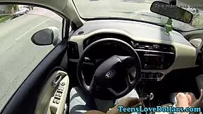 Outdoor spunk exchange with hairy teen