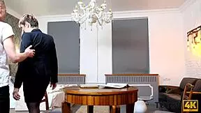 Watch the tutor get nailed by her student in hot poses?